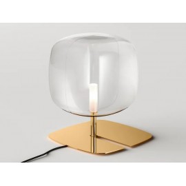 MAOO  Lampada da tavolo bianca gatto+sfera ø12 con topo. Designer: Matteo  Ugolini