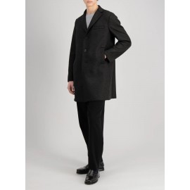 BOXY COAT JACQUARD Men |...