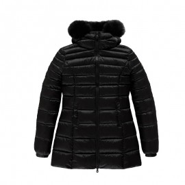 LONG MEAD FUR JACKET Black